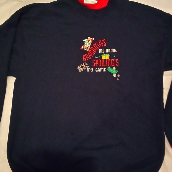 LG Christmas Grandma's Sweatshirt - Picture 2 of 6